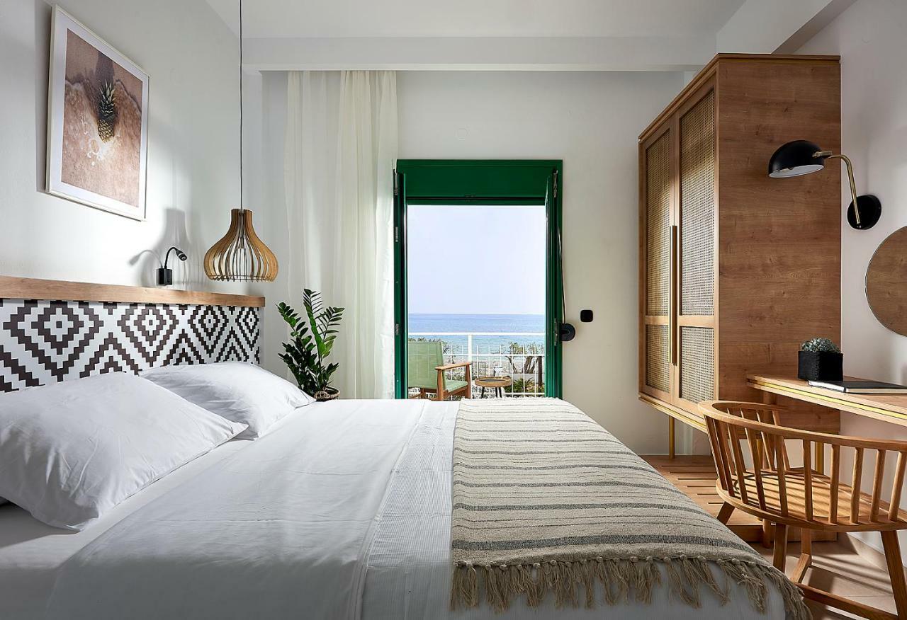 Beachfront Villa On Crete - Kirvas, Member Of Pelagaios Villas Koutsounári Ngoại thất bức ảnh