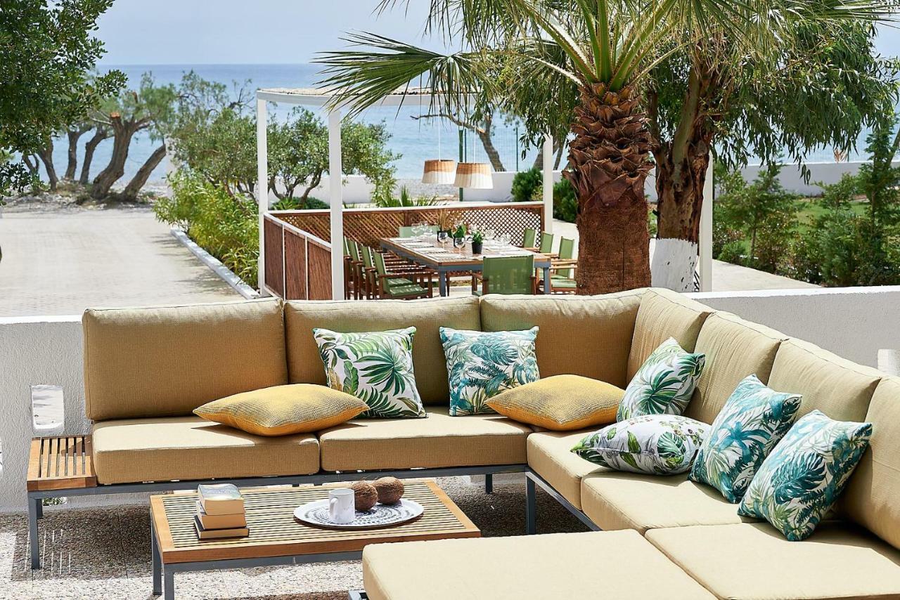 Beachfront Villa On Crete - Kirvas, Member Of Pelagaios Villas Koutsounári Ngoại thất bức ảnh